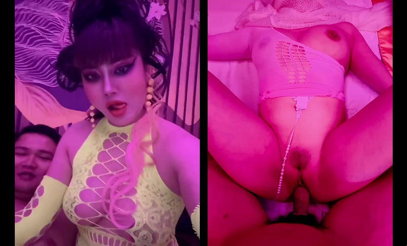 Miss Trang Xinh and her collection of friends who fuck and suck cock