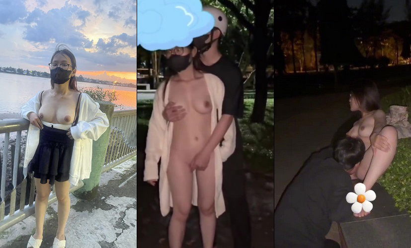 小學生在大學院子裡脫衣服也給奇怪的男孩檢查