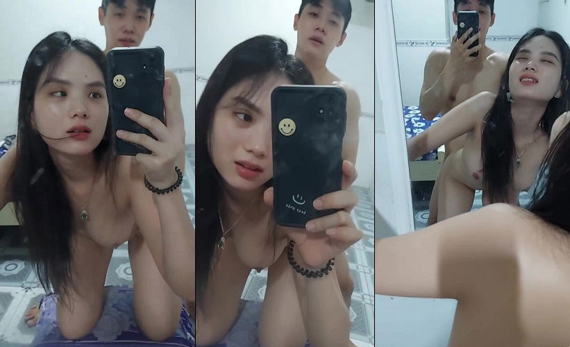Студент очков показывает Sex Clip со своим любовником после расставания - часть 4