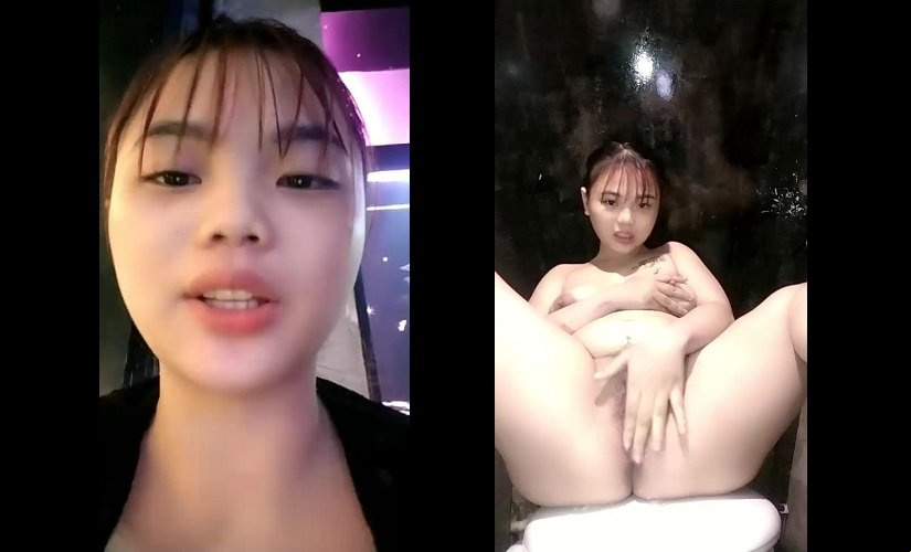 去酒吧和朋友出去玩卻偷偷去洗手間自慰 - Viet69