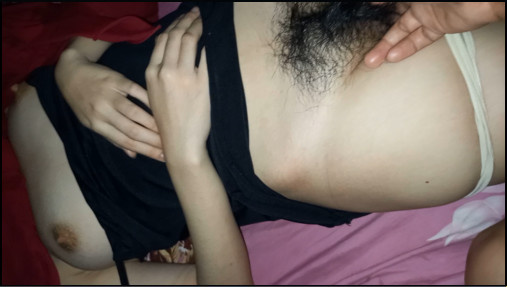 Sneaking up on her while she was sleeping